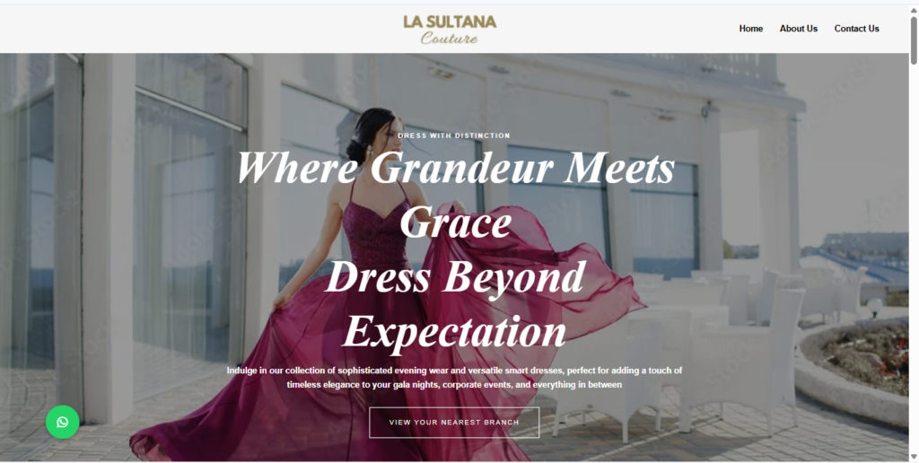Case Study: Digital Elegance for La Sultana Couture 1 Screenshot 458 e1778438339117